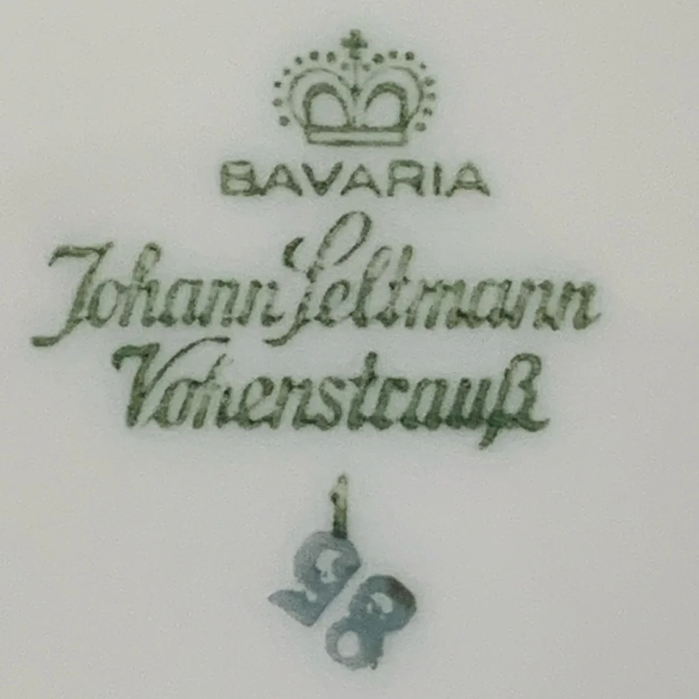 Johann Seltmann Vihenstrab porcelain plates from Germany